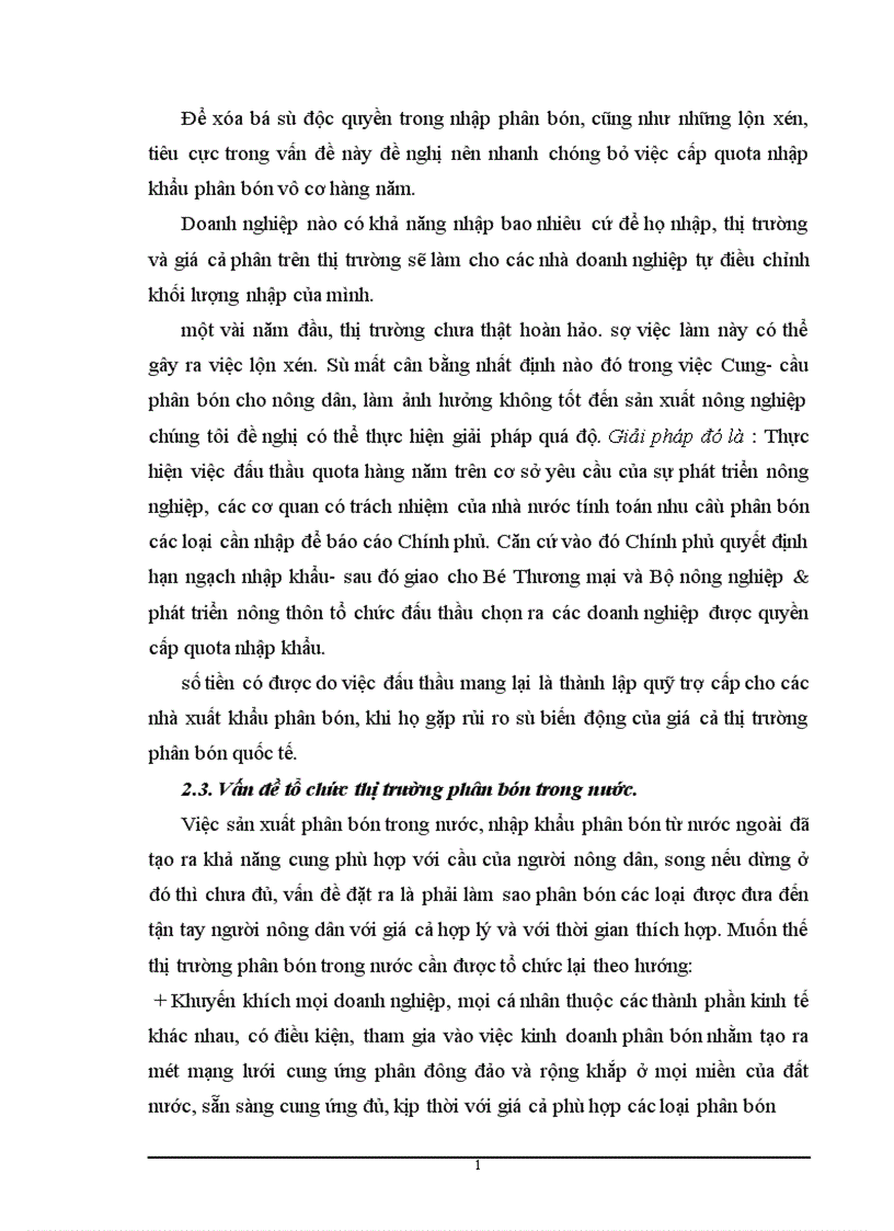 image for page Nghiên cứu các yếu tố cơ bản của thị trường phân bón vô cơ trên thị trường Việt nam