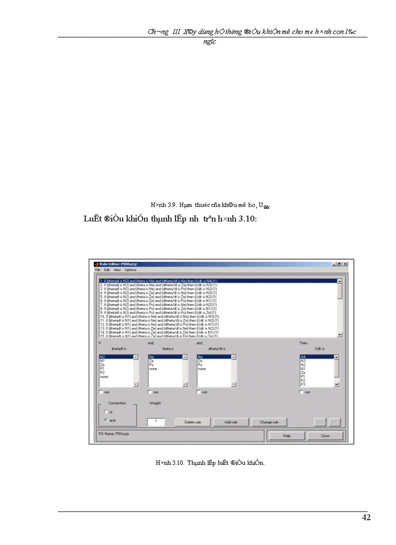image for page Xây dựng hệ thống điều khiển mờ cho mô hình con lắc ngược