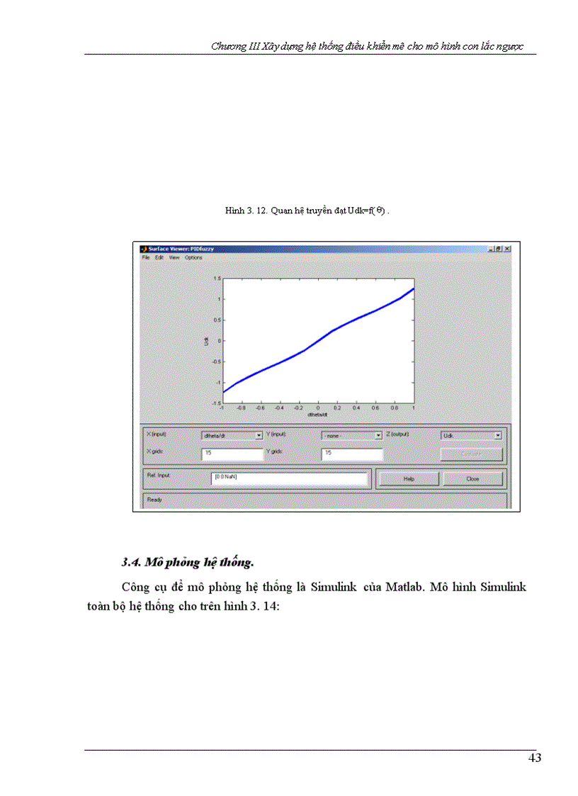 image for page Xây dựng hệ thống điều khiển mờ cho mô hình con lắc ngược
