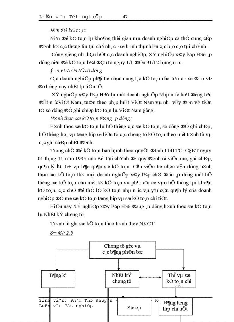 image for page Hoàn thiện công tác kế toán tập hợp chi phí sản xuất và tính giá thành sản phẩm xây lắp tại Xí nghiệp xây lắp H36 Công ty xây lắp hoá chất 1