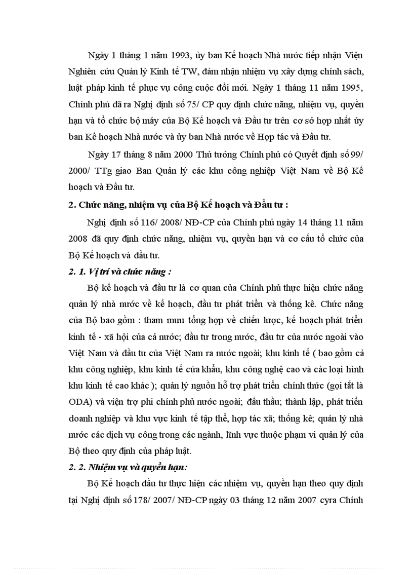 image for page Báo cáo tổng hợp về Bộ Kế hoạch và Đầu tư Vụ Kinh tế Công nghiệp