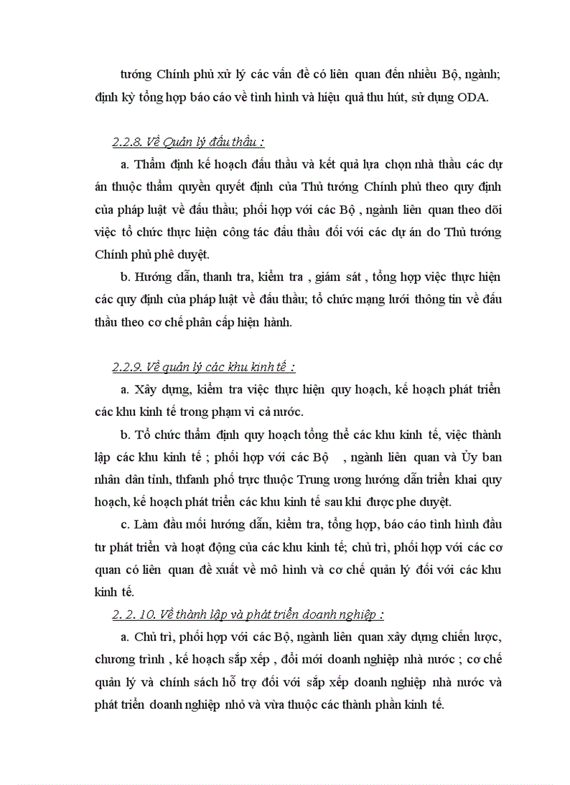 image for page Báo cáo tổng hợp về Bộ Kế hoạch và Đầu tư Vụ Kinh tế Công nghiệp