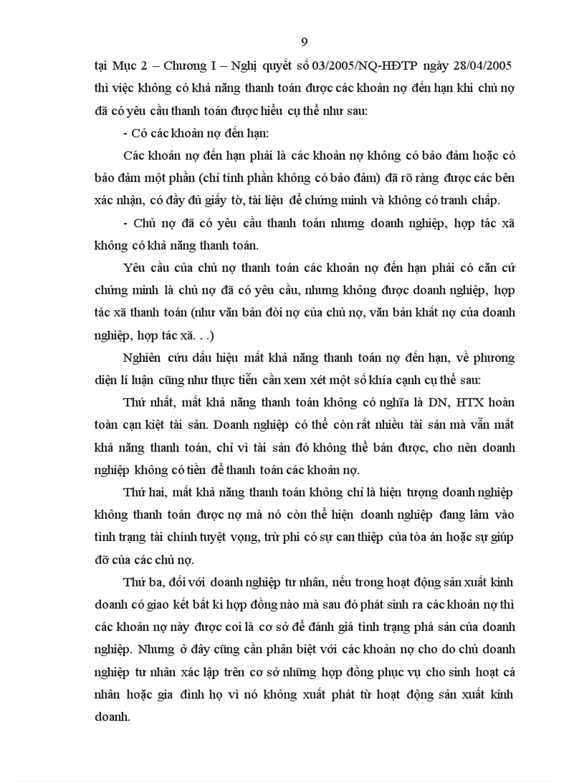 image for page Quyền và nghĩa vụ của chủ nợ và con nợ trong thủ tục phá sản 1