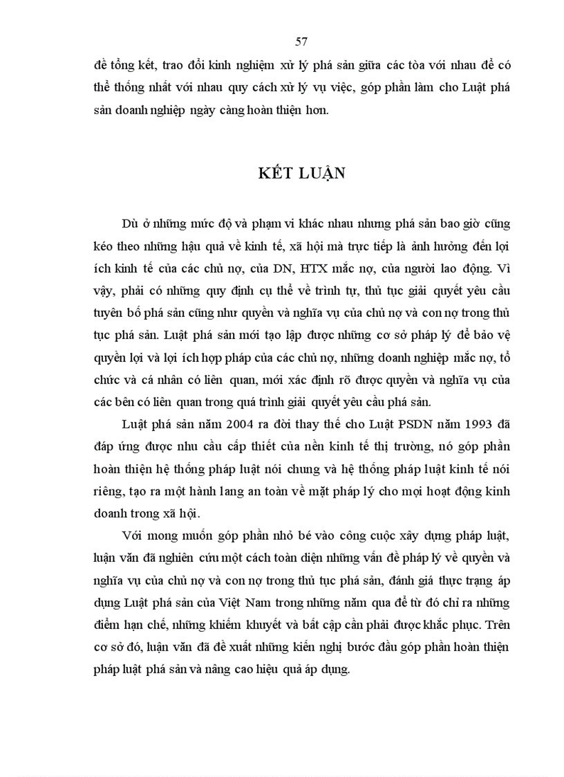 image for page Quyền và nghĩa vụ của chủ nợ và con nợ trong thủ tục phá sản 1