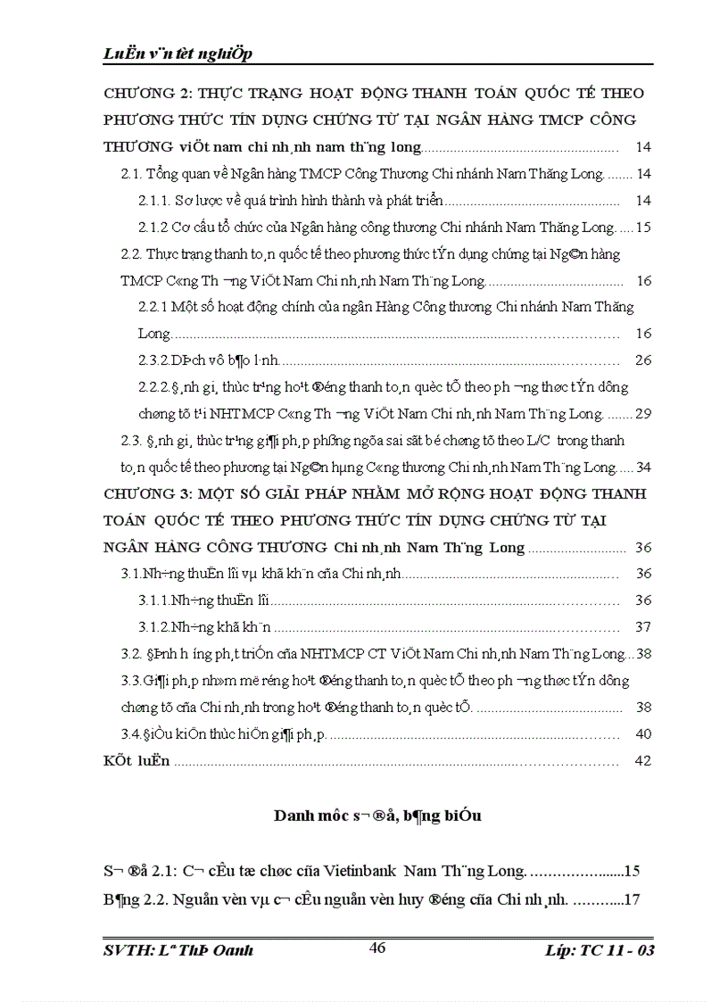 image for page Mở rộng hoạt động thanh toán quốc tế theo phương thức tín dụng chứng từ tại NHTM Cổ Phần Công Thương Việt Nam Chi nhánh Nam Thăng Long 1