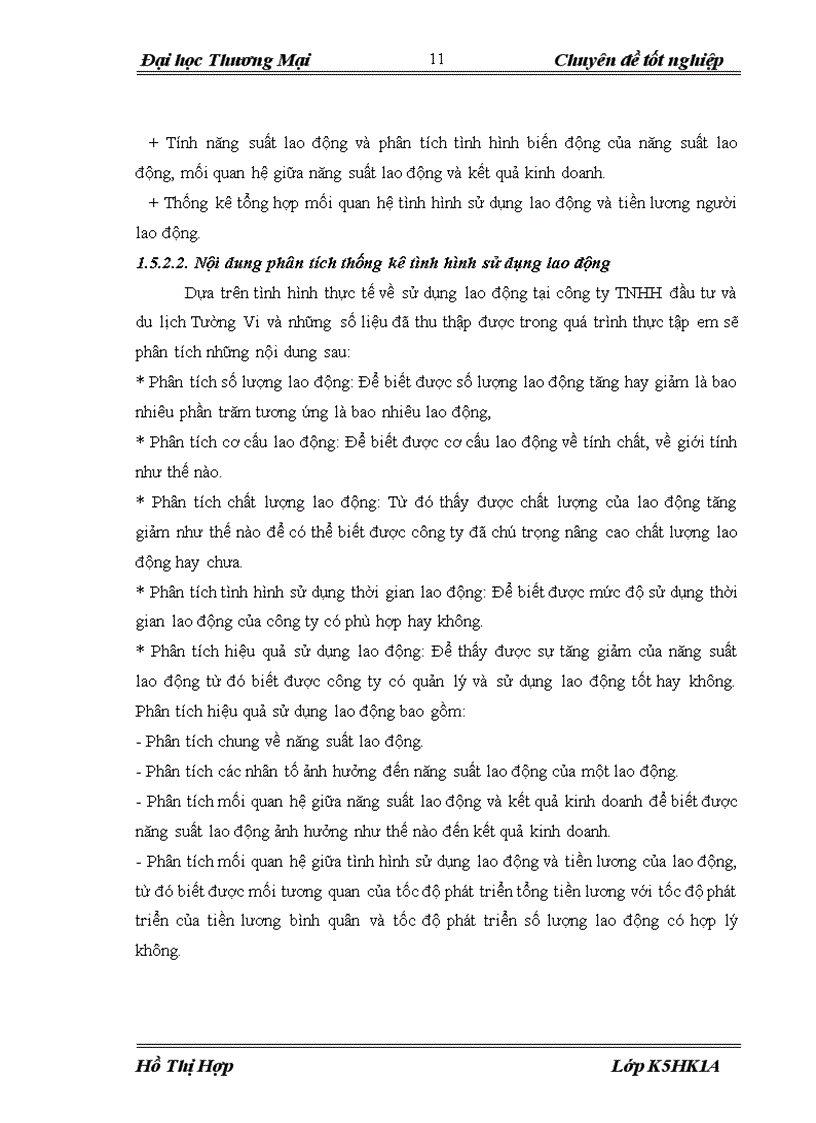 image for page Phân tích thống kê tình hình sử dụng lao động tại công ty TNHH đầu tư và du lịch Tường Vi 1