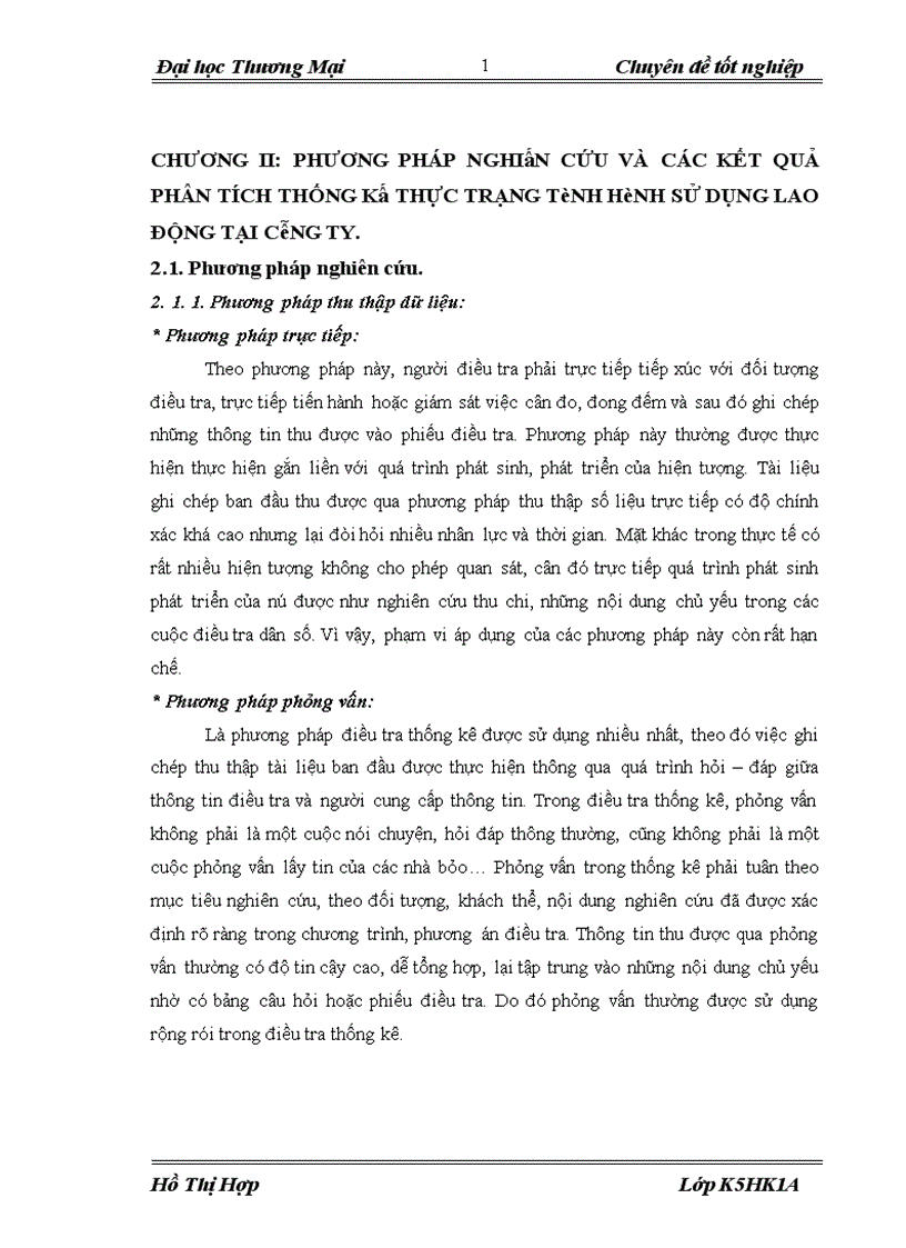 image for page Phân tích thống kê tình hình sử dụng lao động tại công ty TNHH đầu tư và du lịch Tường Vi 1