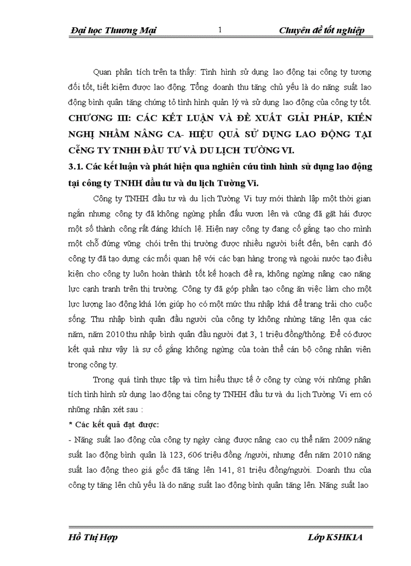 image for page Phân tích thống kê tình hình sử dụng lao động tại công ty TNHH đầu tư và du lịch Tường Vi 1