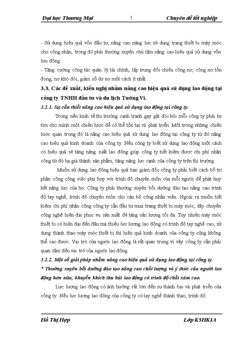 image for page Phân tích thống kê tình hình sử dụng lao động tại công ty TNHH đầu tư và du lịch Tường Vi 1