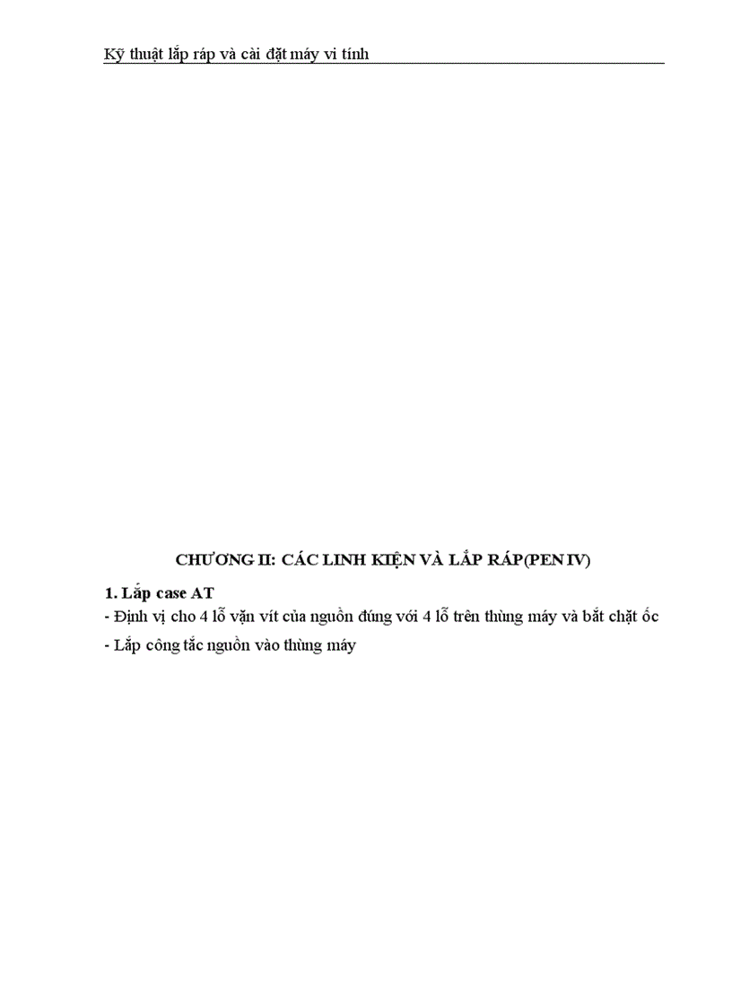 image for page kỹ thuật lắp ráp và cài đặt máy vi tính 1