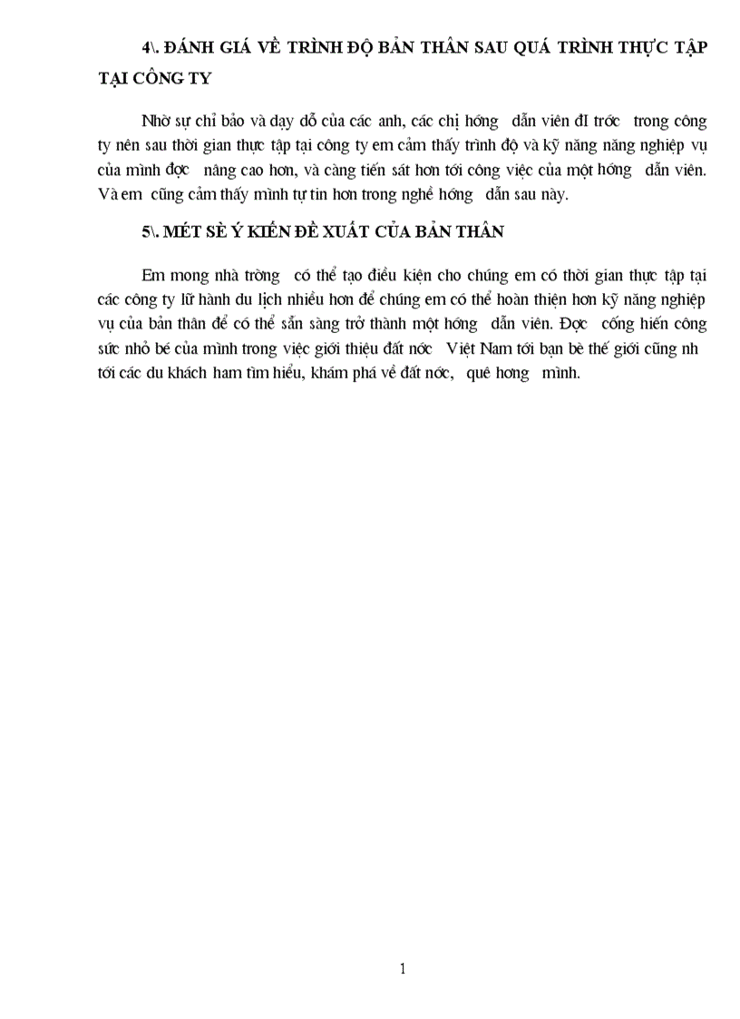 image for page Báo cáo thực tập tại công ty du lịch quốc tế Đồng Thái