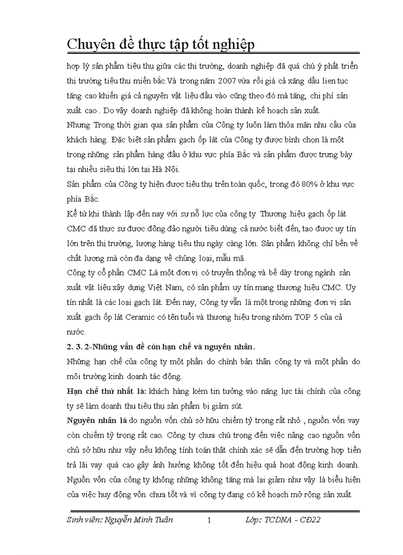 image for page Các giải pháp hoàn thiện công tác tiêu thụ và tăng doanh thu ở công ty CMC 1