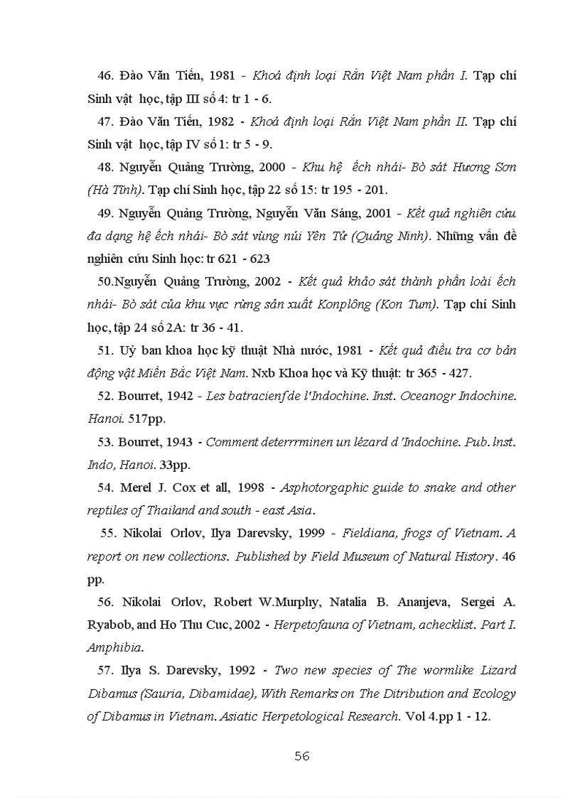 image for page Bước đầu nghiên cứu khu hệ Lưỡng cư Bò sát ở xã Kháng Nhật huyện Sơn Dương tỉnh Tuyên Quang