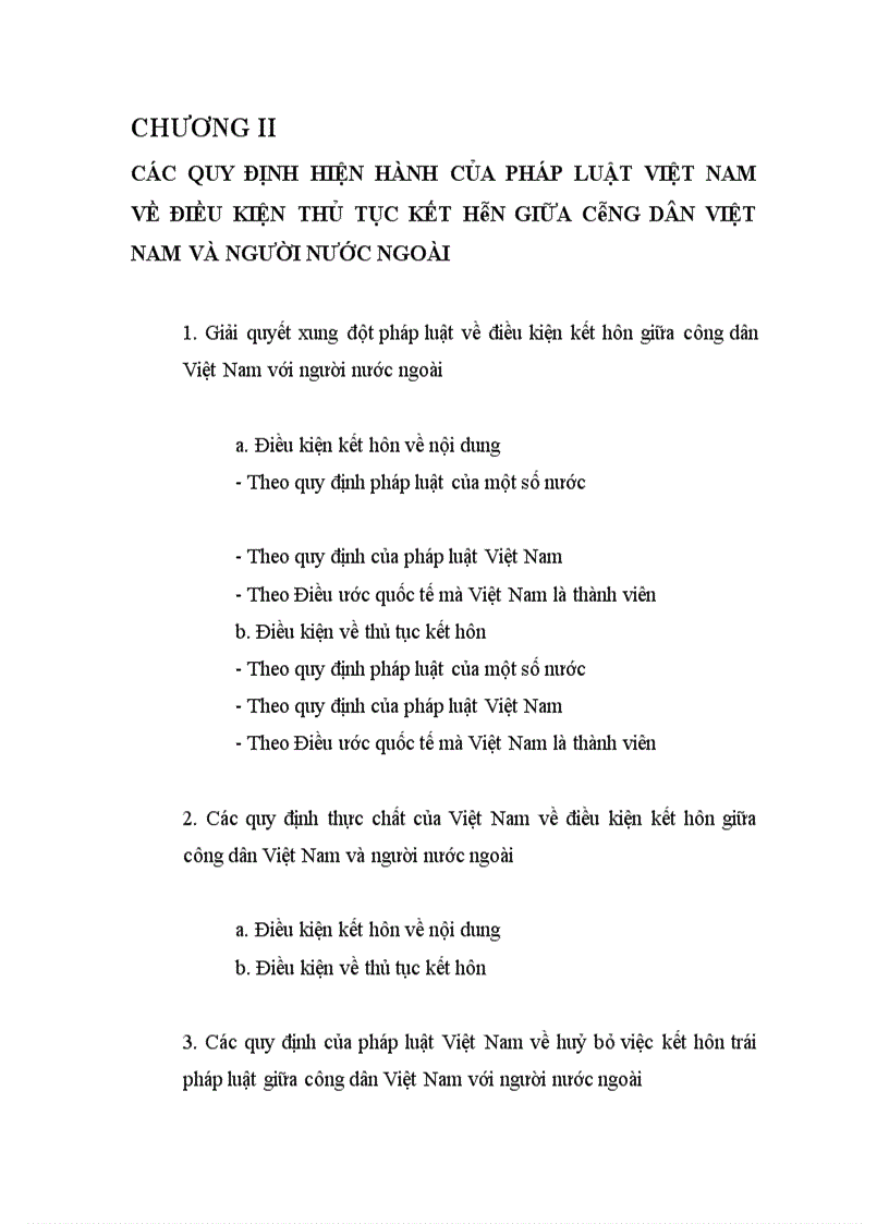 image for page Các quy định hiện hành của pháp luật việt nam về điều kiện thủ tục kết hôn giữa công dân việt nam và người nước ngoài