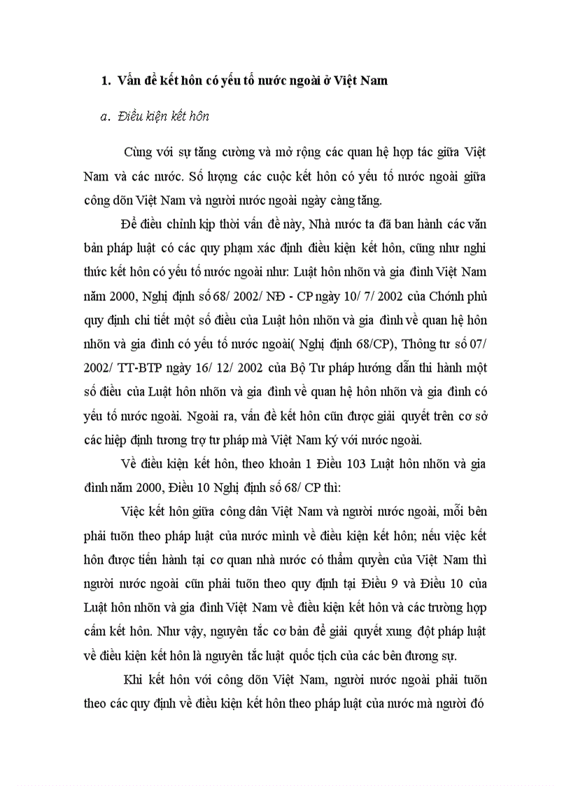 image for page Các quy định hiện hành của pháp luật việt nam về điều kiện thủ tục kết hôn giữa công dân việt nam và người nước ngoài