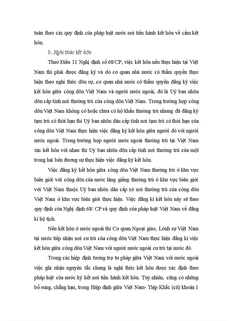 image for page Các quy định hiện hành của pháp luật việt nam về điều kiện thủ tục kết hôn giữa công dân việt nam và người nước ngoài