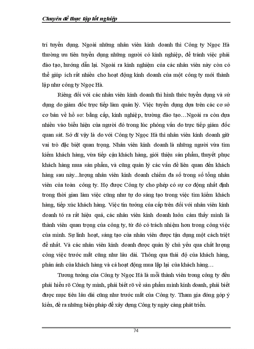 image for page Một số giải pháp phát triển thị trường của Công ty TNHH Thương Mại và Dịch Vụ Ngọc Hà