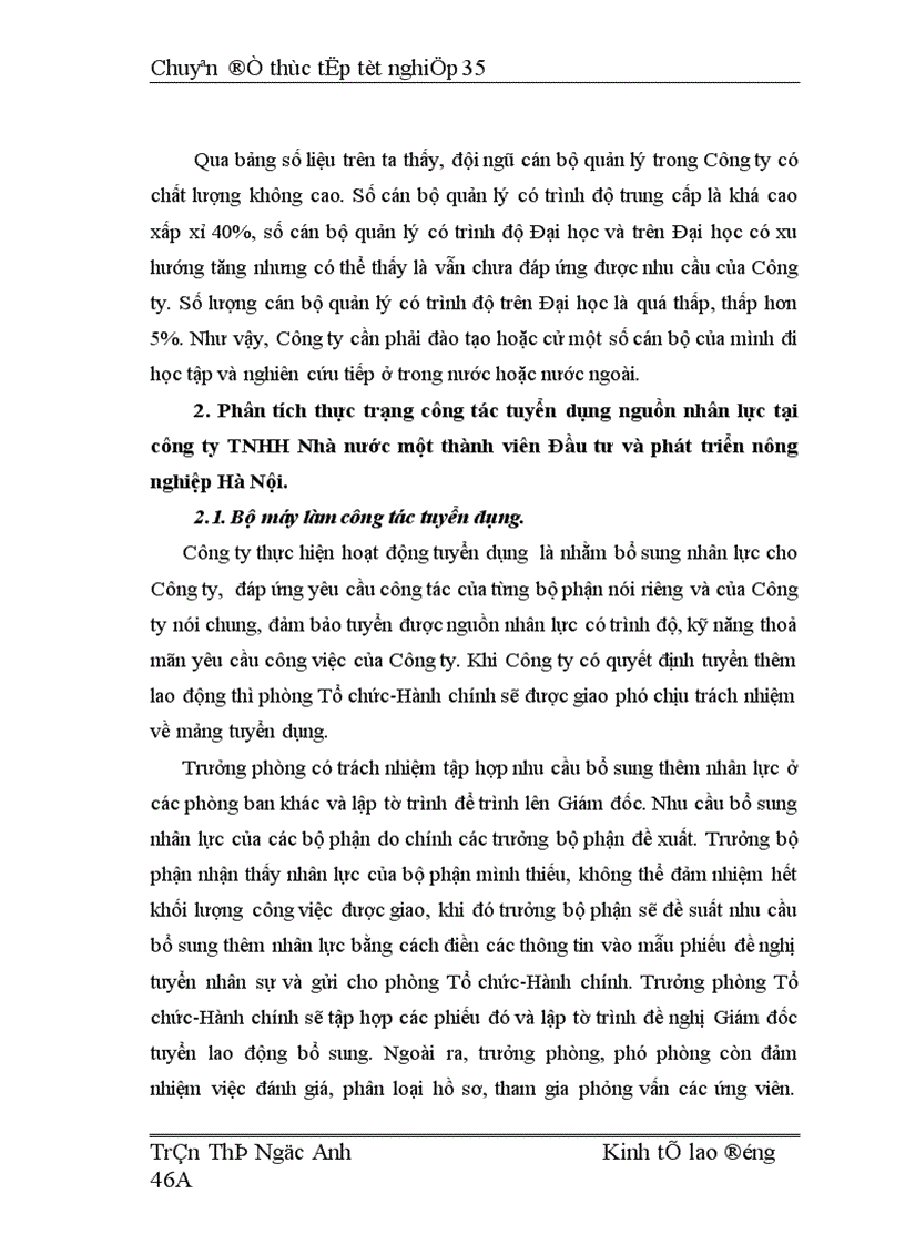 image for page Hoàn thiện công tác tuyển dụng và đào tạo nguồn nhân lực tại Công ty TNHH Nhà nước một thành viên Đầu tư Phát triển nông nghiệp Hà Nội 1