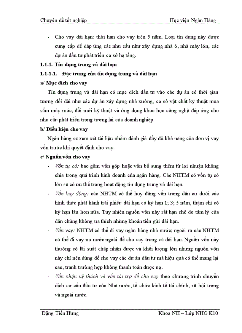 image for page Giải pháp nâng cao hiệu quả tín dụng trung dài hạn tại NHTMCP Công Thương Việt Nam chi nhánh Hai Bà Trưng