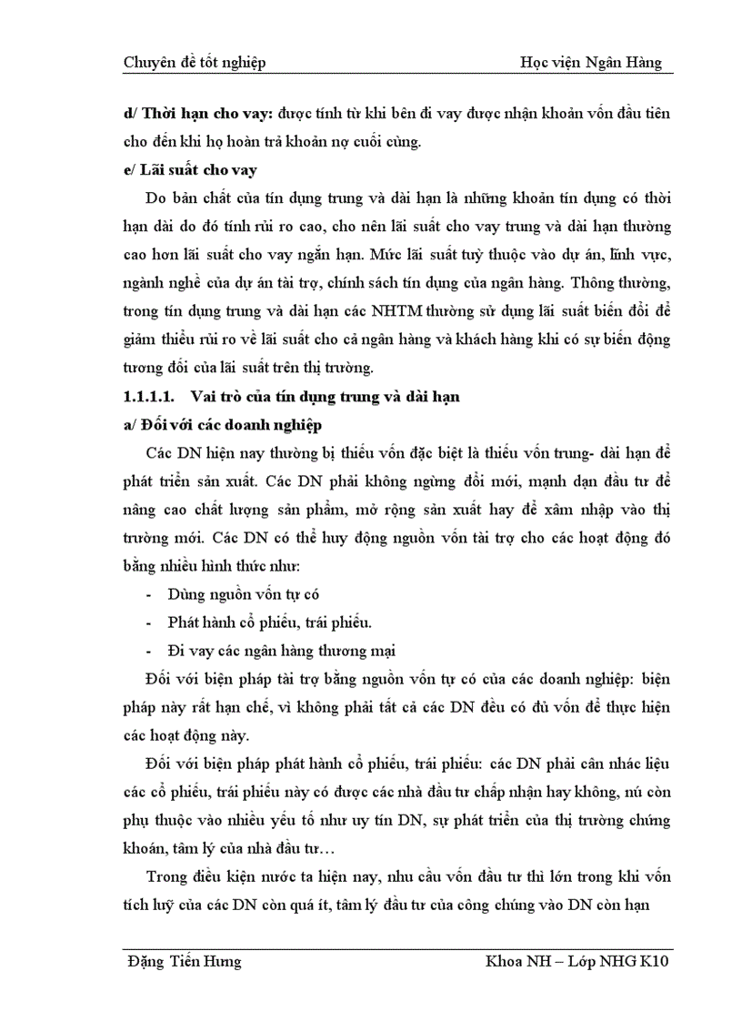 image for page Giải pháp nâng cao hiệu quả tín dụng trung dài hạn tại NHTMCP Công Thương Việt Nam chi nhánh Hai Bà Trưng