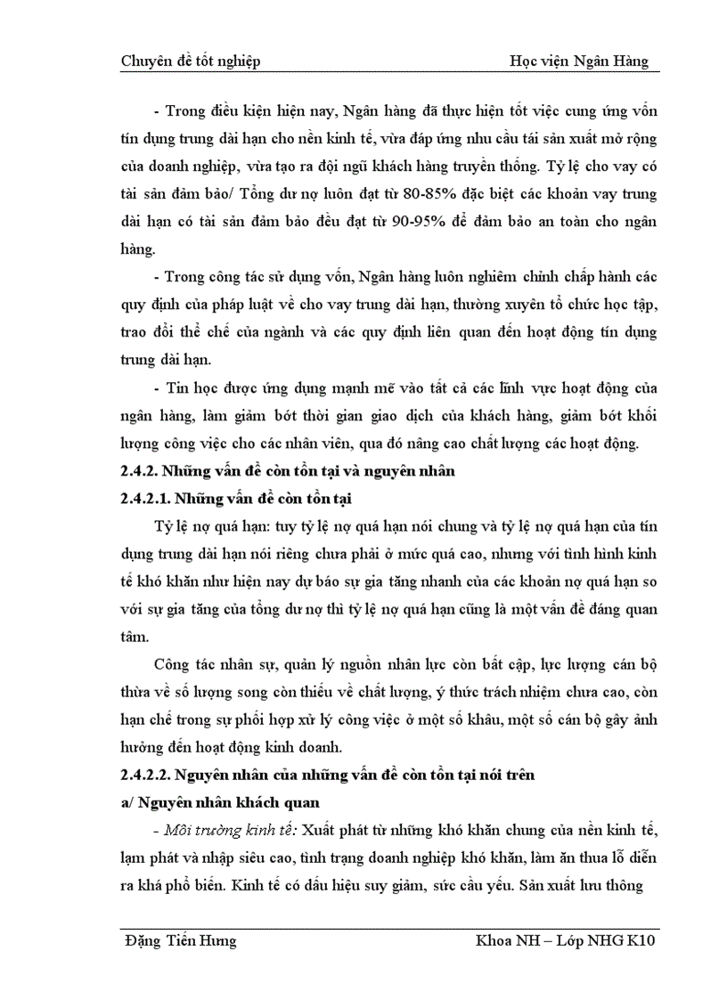image for page Giải pháp nâng cao hiệu quả tín dụng trung dài hạn tại NHTMCP Công Thương Việt Nam chi nhánh Hai Bà Trưng