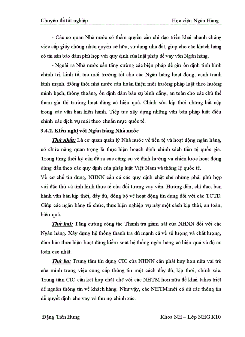 image for page Giải pháp nâng cao hiệu quả tín dụng trung dài hạn tại NHTMCP Công Thương Việt Nam chi nhánh Hai Bà Trưng