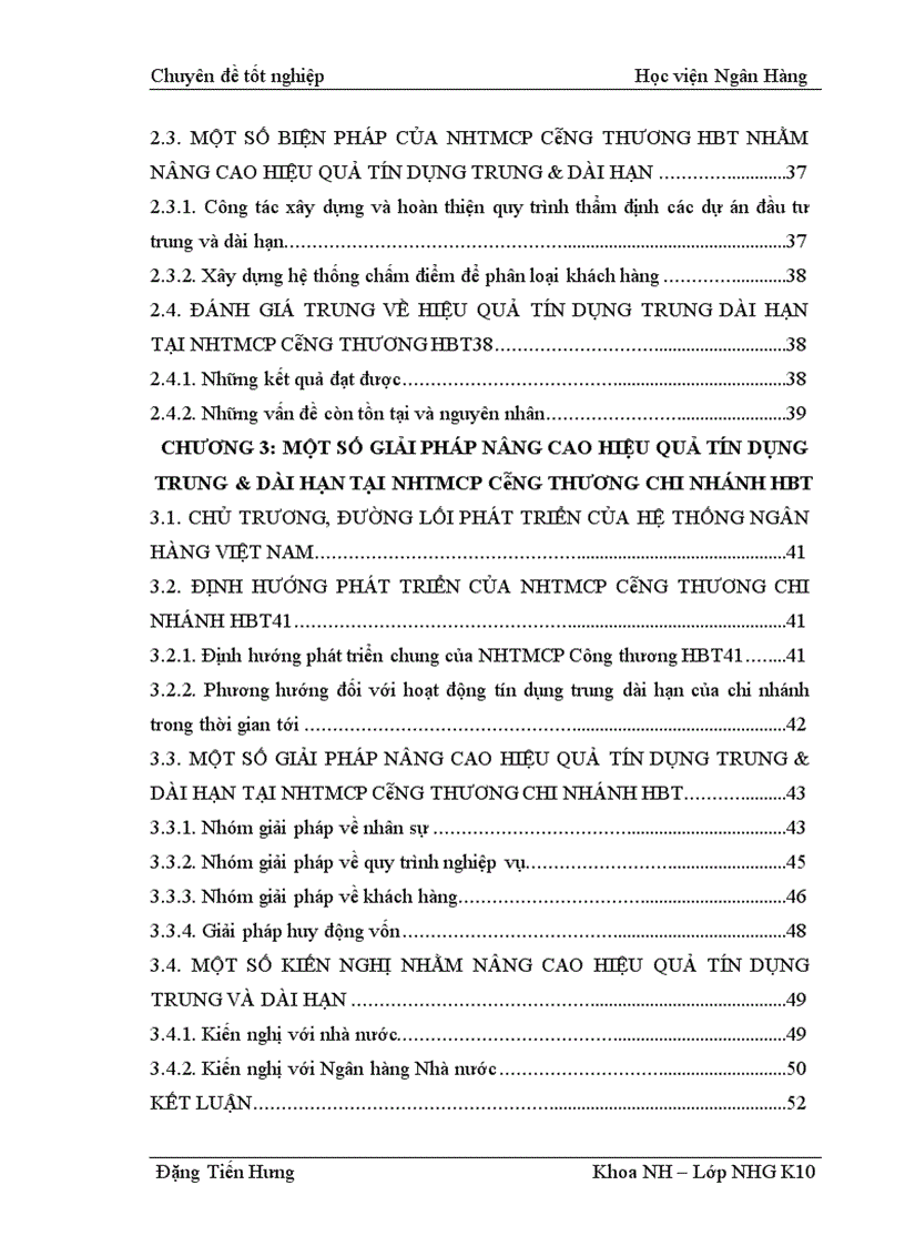 image for page Giải pháp nâng cao hiệu quả tín dụng trung dài hạn tại NHTMCP Công Thương Việt Nam chi nhánh Hai Bà Trưng