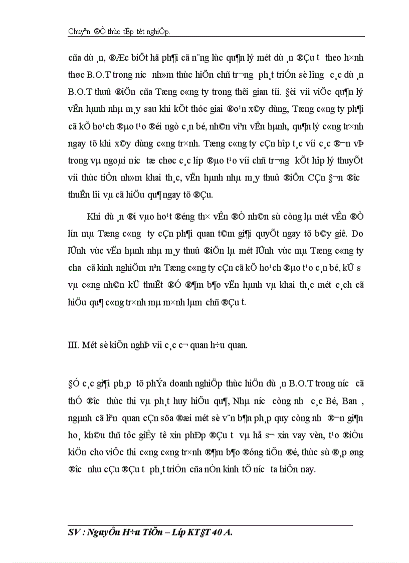 image for page Đầu tư phát triển theo hình thức B O T trong nước tại Tổng công ty xây dựng Sông Đà thực trạng và giải pháp 1