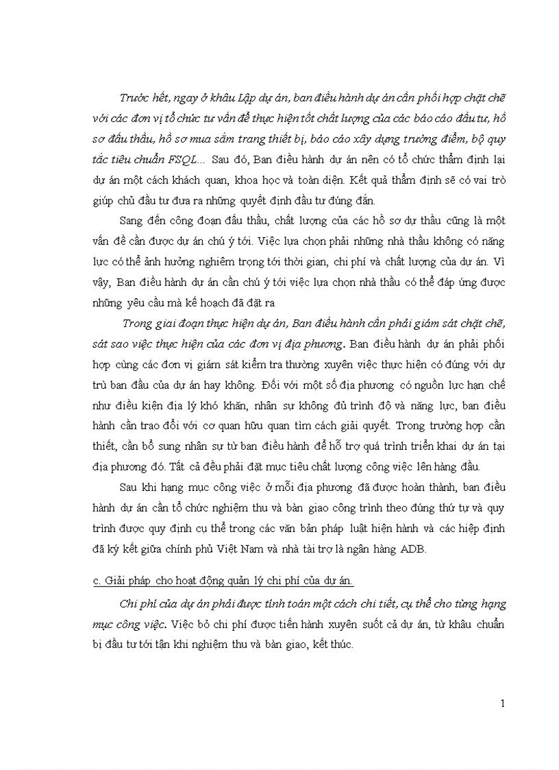 image for page Một số giải pháp đề xuất nhằm hoàn thiện công tác quản lý Dự án Phát triển giáo dục Trung học Cơ sở II CPCU Bộ Giáo dục và Đào tạo trong giai đoạn 2010 2012