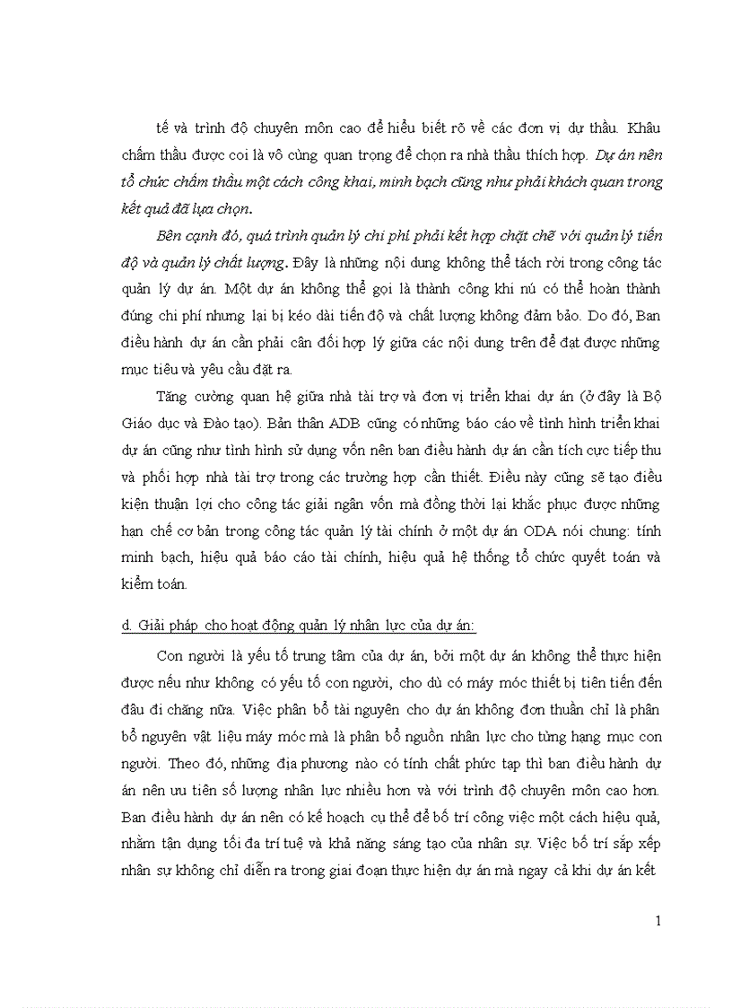 image for page Một số giải pháp đề xuất nhằm hoàn thiện công tác quản lý Dự án Phát triển giáo dục Trung học Cơ sở II CPCU Bộ Giáo dục và Đào tạo trong giai đoạn 2010 2012