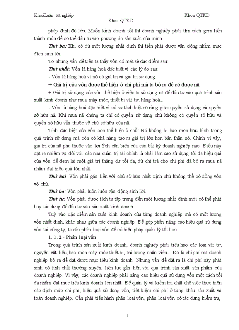 image for page Một số vấn đề về vốn và nâng cao hiệu quả sử dụng vốn tại Công ty cầu 75 thuộc Tổng công ty công trình giao giao thông 8 Bộ Giao Thông Vận tải 1