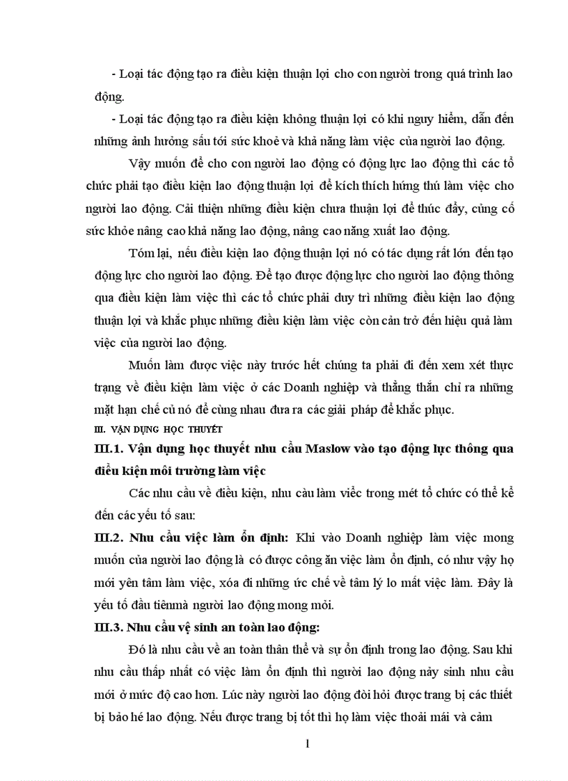 image for page Tạo động lực cho người lao động thông qua cải thiện điều kiện điều kiện làm việc trong các Doanh nghiệp Việt Nam 1