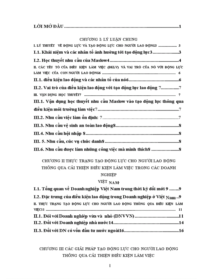 image for page Tạo động lực cho người lao động thông qua cải thiện điều kiện điều kiện làm việc trong các Doanh nghiệp Việt Nam 1