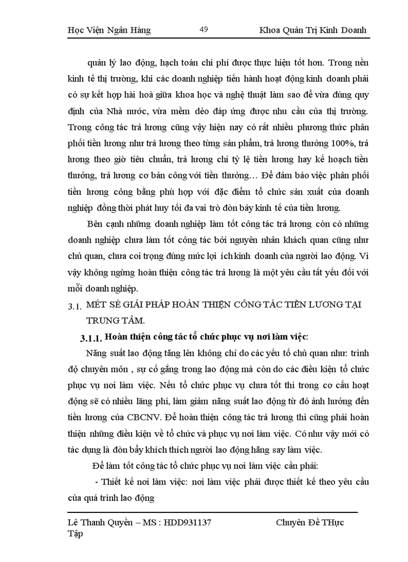 image for page Phương pháp trả lương tại Trung tâm viễn thông di động điện lực