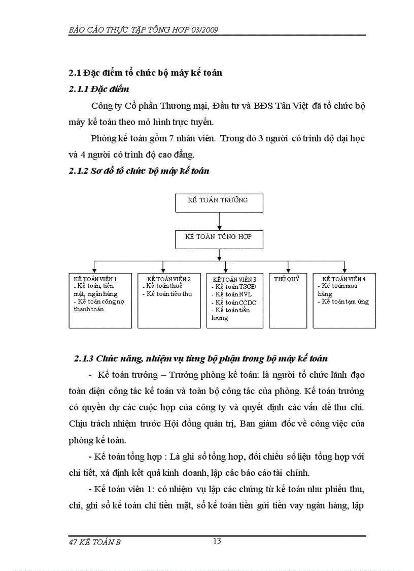 image for page Báo cáo thực tập tổng hợp về Công ty cổ phần Đầu tư Thương Mại và Bất Động Sản Tân Việt