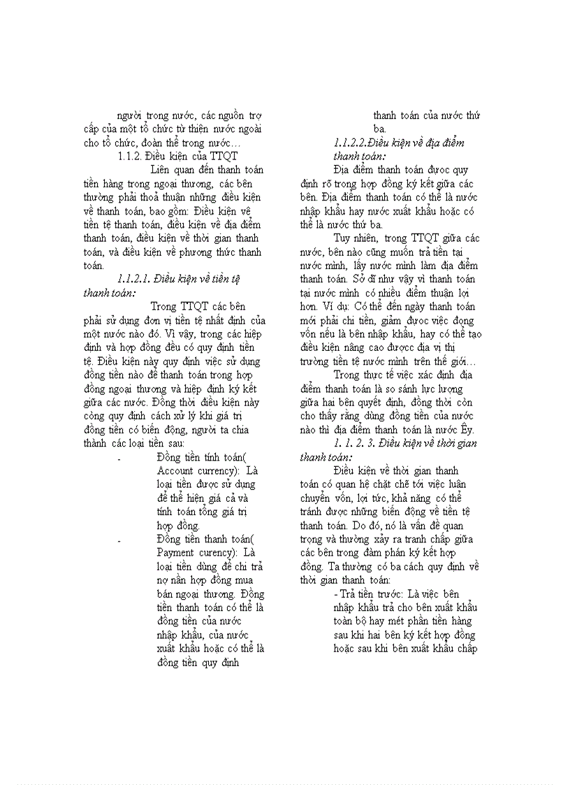 image for page Mở rộng hoạt động thanh toán quốc tế theo phương thức tín dụng chứng từ tại NHTM Cổ Phần Công Thương Việt Nam Chi nhánh Nam Thăng Long 1