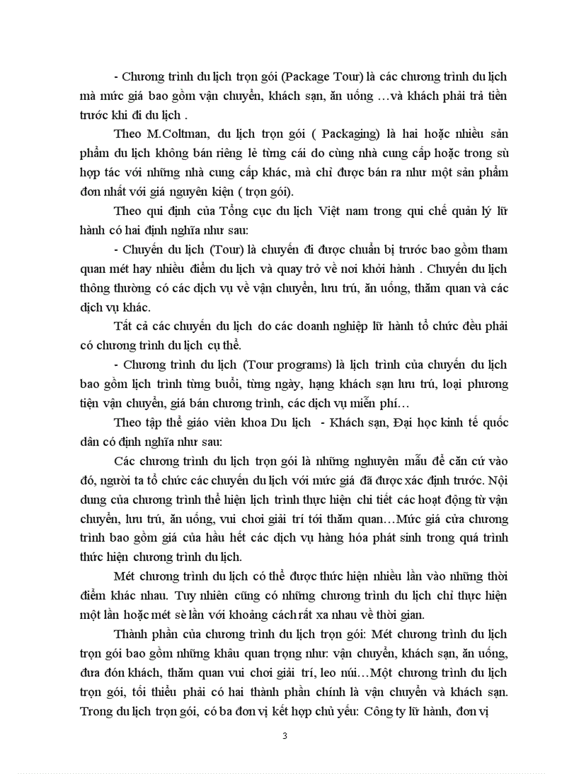 Hiệu quả kinh doanh chương trình du lịch của Công ty du lịch và Thương mại Vân Hải thực trạng và giải pháp 1