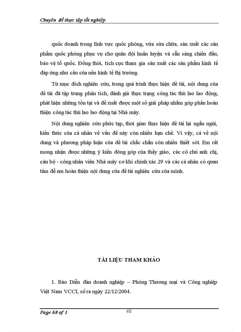 image for page Biện pháp nhằm hoàn thiện công tác thù lao lao động tại nhà máy cơ khí chính xác 29