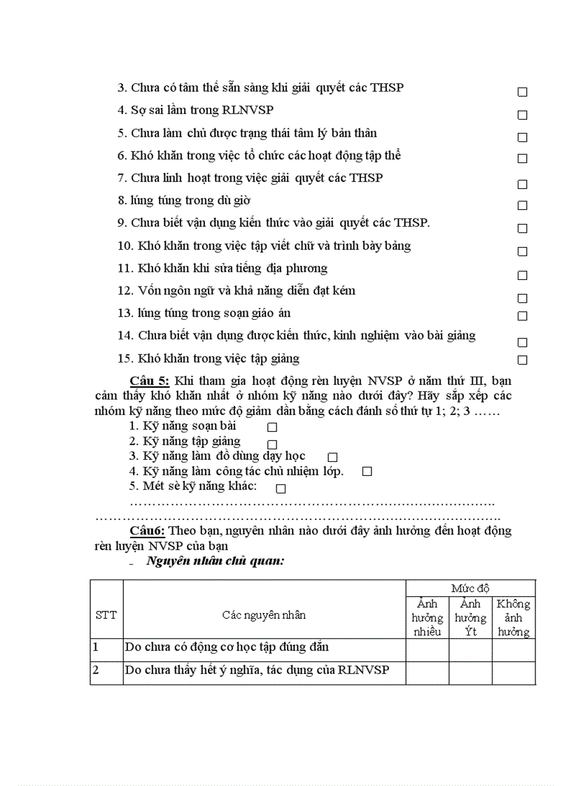 image for page Một số khó khăn tâm lý trong hoạt động rèn luyện nghiệp vụ Sư phạm của sinh viên trường ĐHSPHN 2 1
