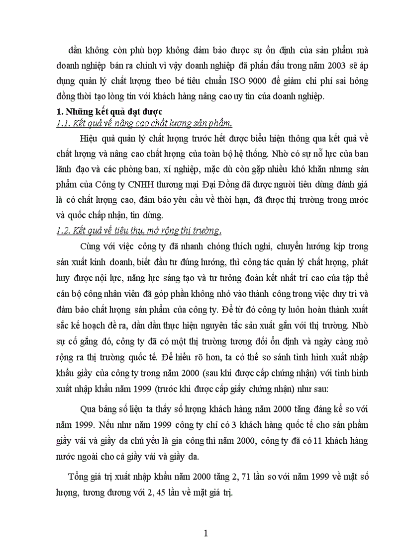 image for page áp dụng hệ thống quản lý chất lượng theo bộ tiêu chuẩn ISO 9000 tại công ty CNHH thương mại Đại Đồng 1