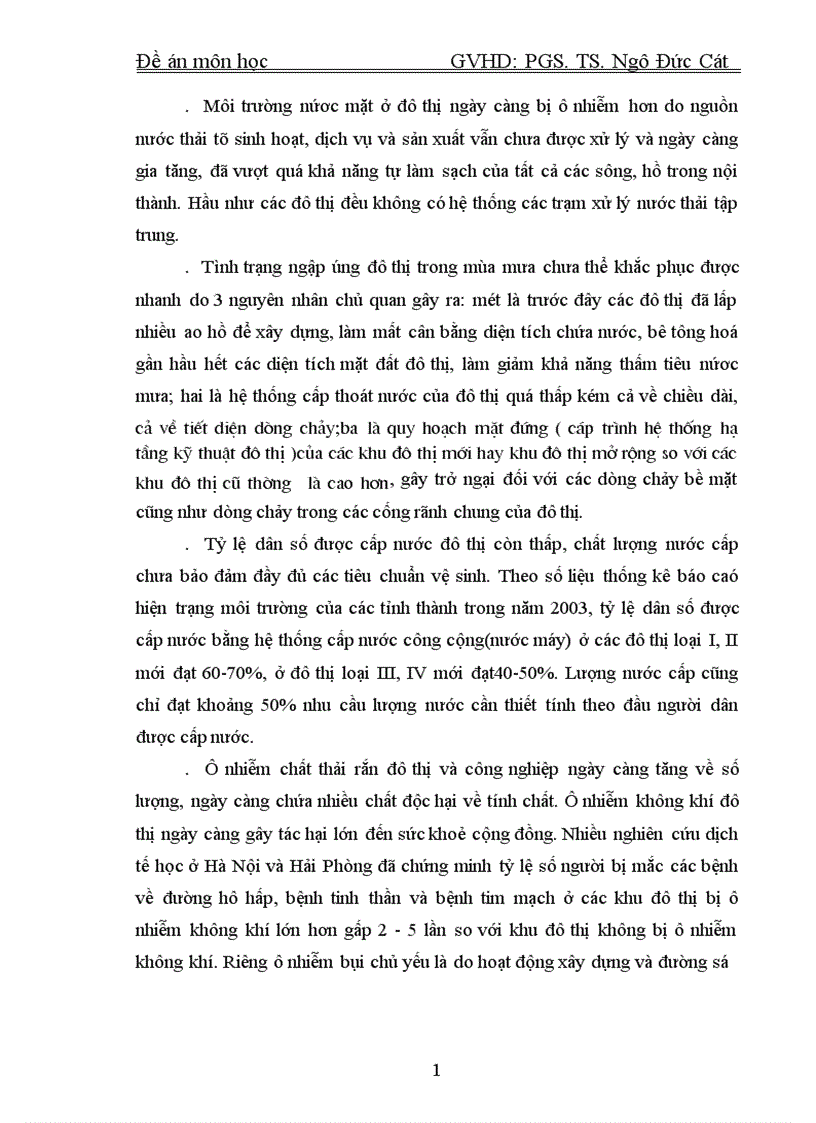 image for page Sự cần thiết phải quy hoạch xây dựng thị trấn