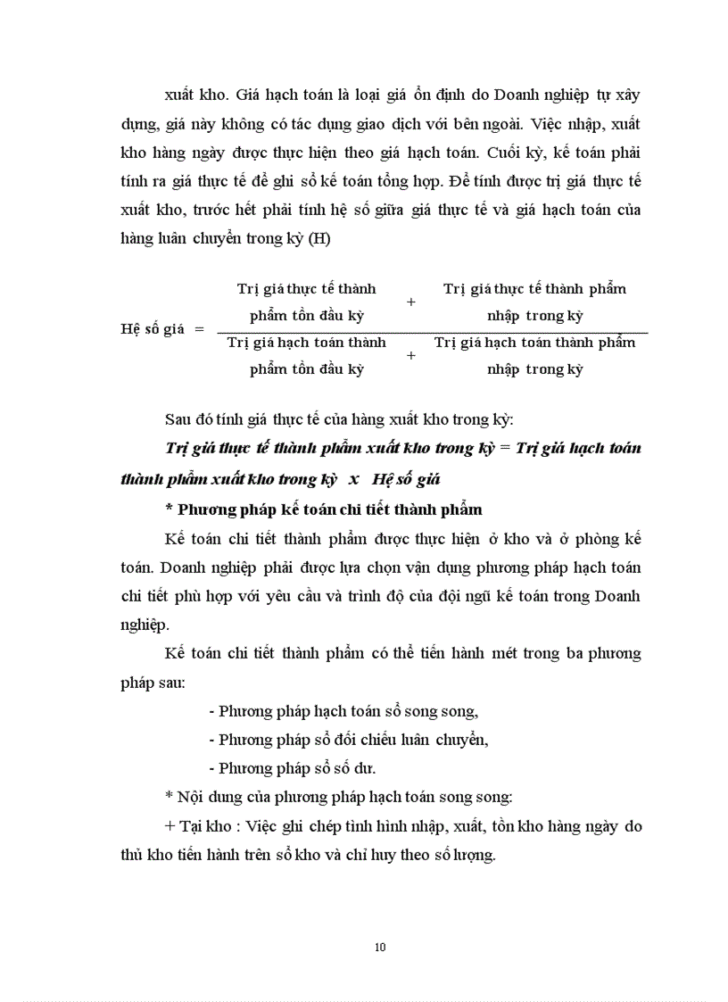 image for page Tổ chức công tác kế toán thành phẩm tiêu thụ thành phẩm và xác định kết quả kinh doanh tại công ty đồng tháp