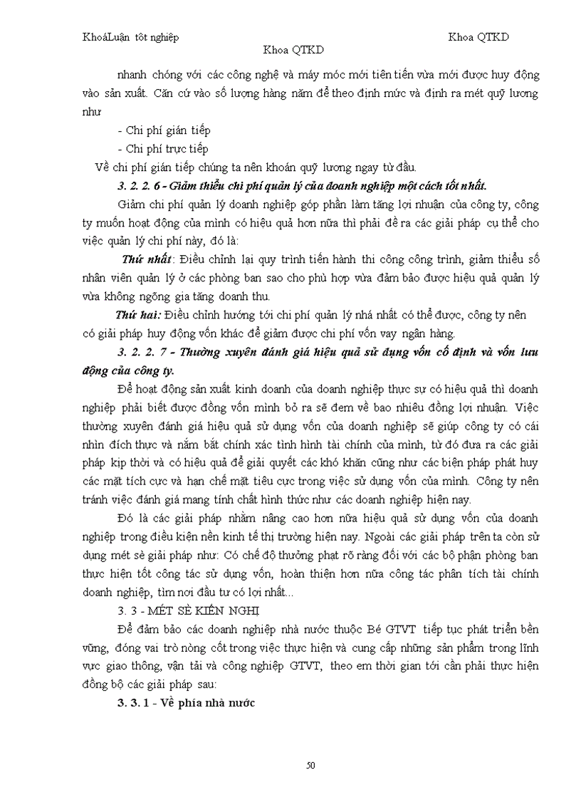 image for page Một số vấn đề về vốn và nâng cao hiệu quả sử dụng vốn tại Công ty cầu 75 thuộc Tổng công ty công trình giao giao thông 8 Bộ Giao Thông Vận tải
