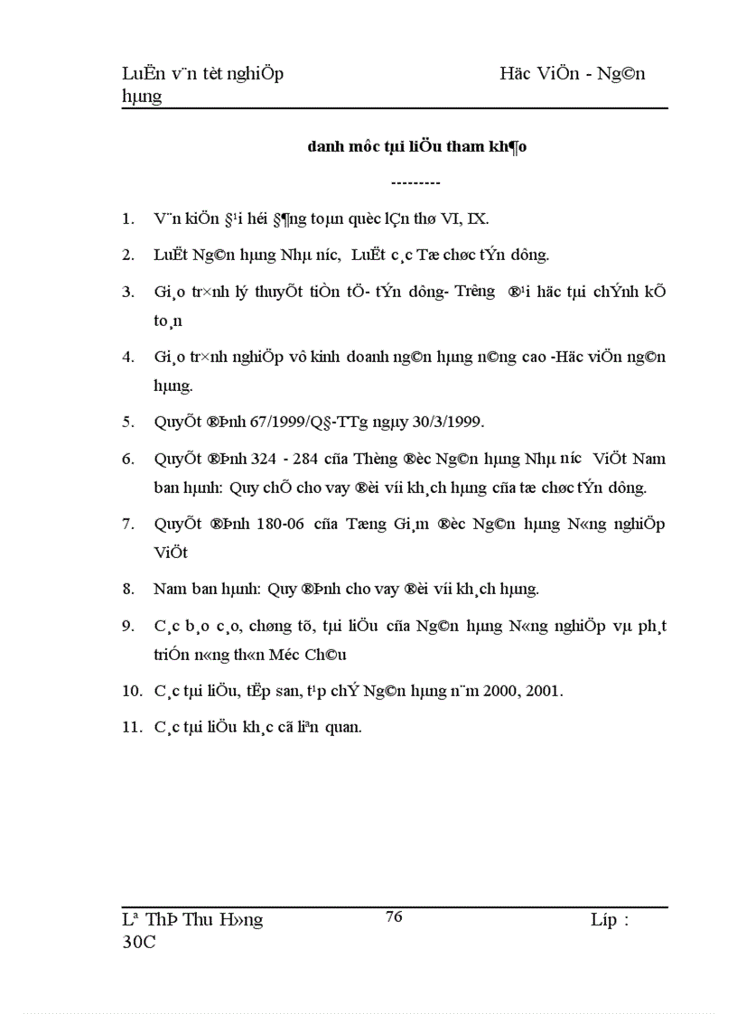 image for page Biện pháp mở rộng và nâng cao hiệu quả cho vay hộ sản xuất ở NHNo PTNT Huyện Mộc Châu 1