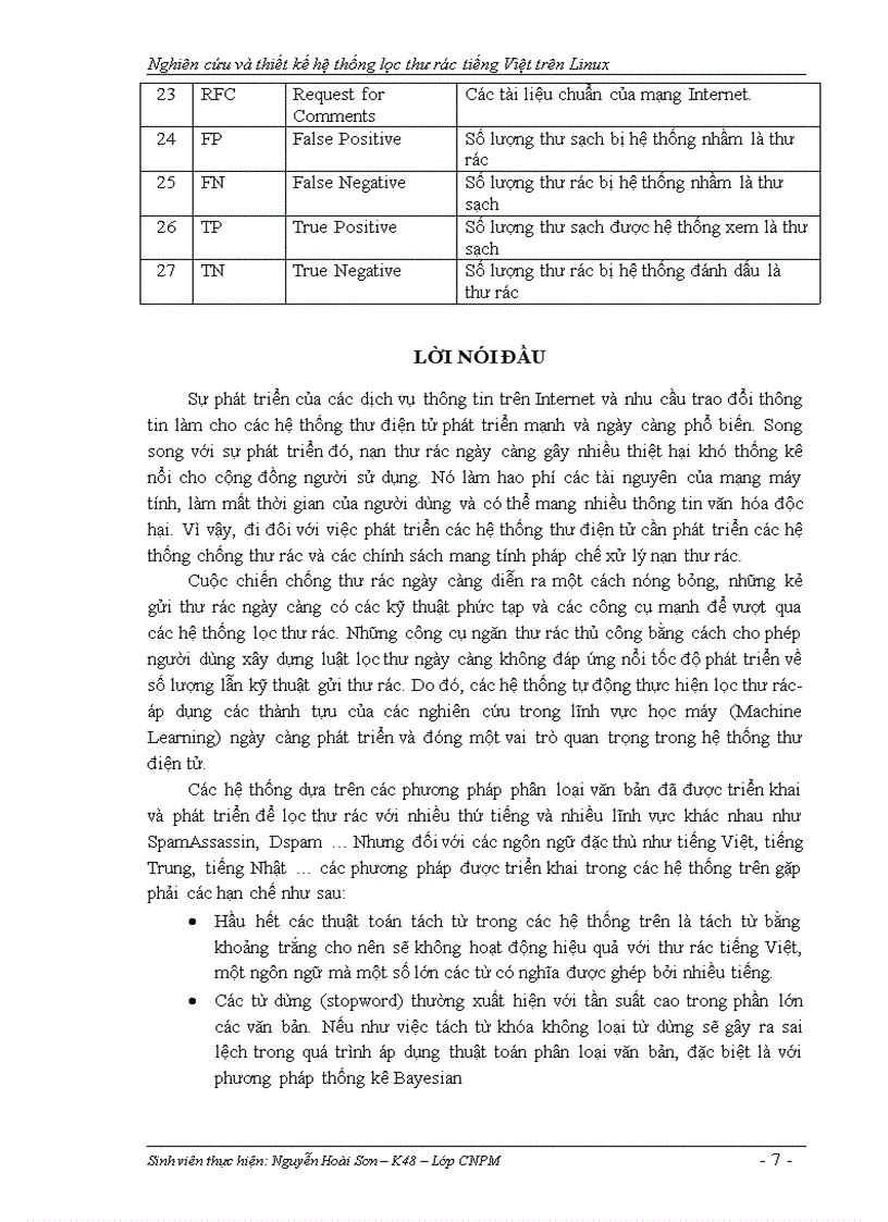 image for page Nghiên cứu và thiết kế hệ thống lọc thư rác tiếng Việt trên Linux
