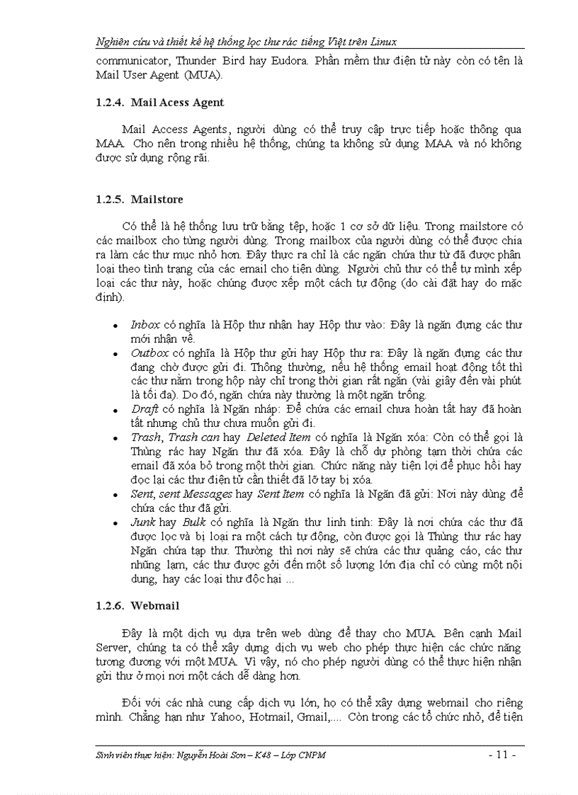 image for page Nghiên cứu và thiết kế hệ thống lọc thư rác tiếng Việt trên Linux