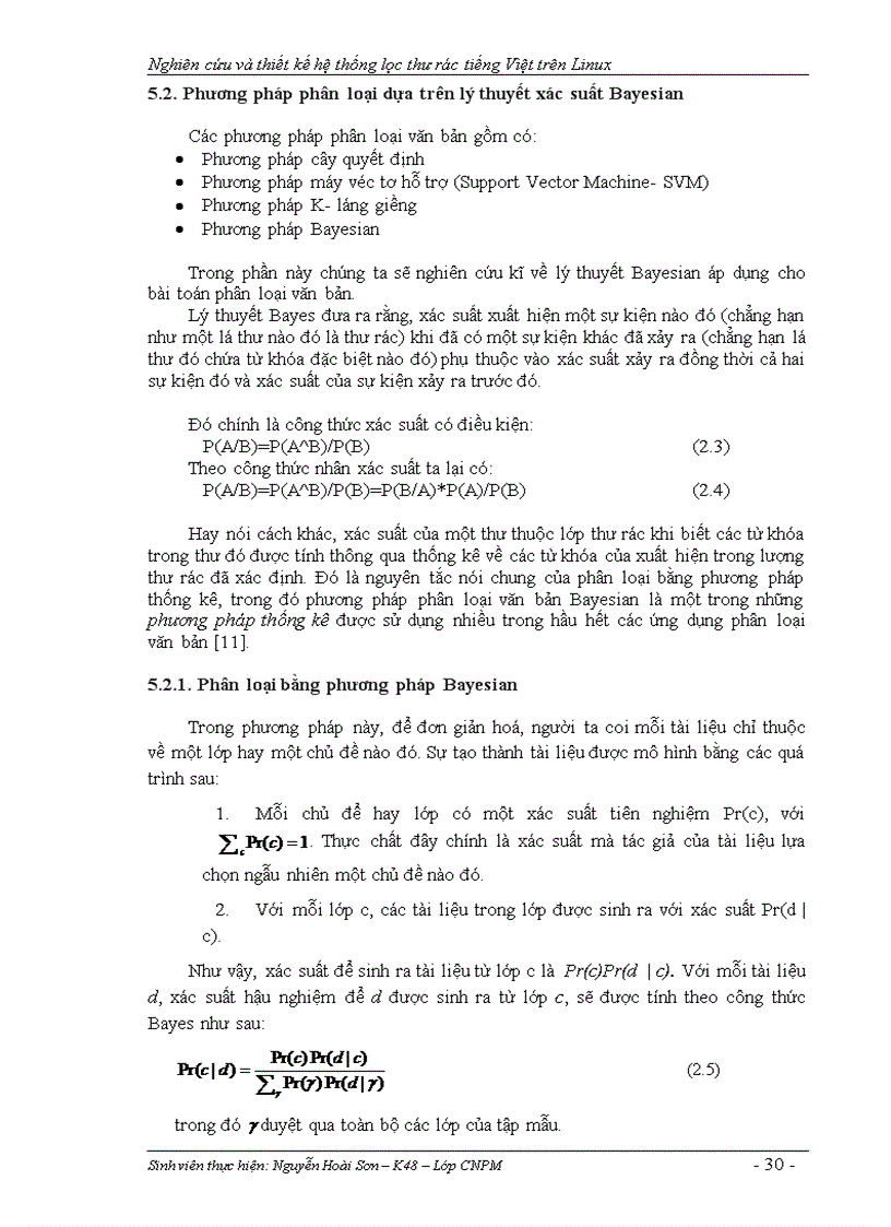 image for page Nghiên cứu và thiết kế hệ thống lọc thư rác tiếng Việt trên Linux