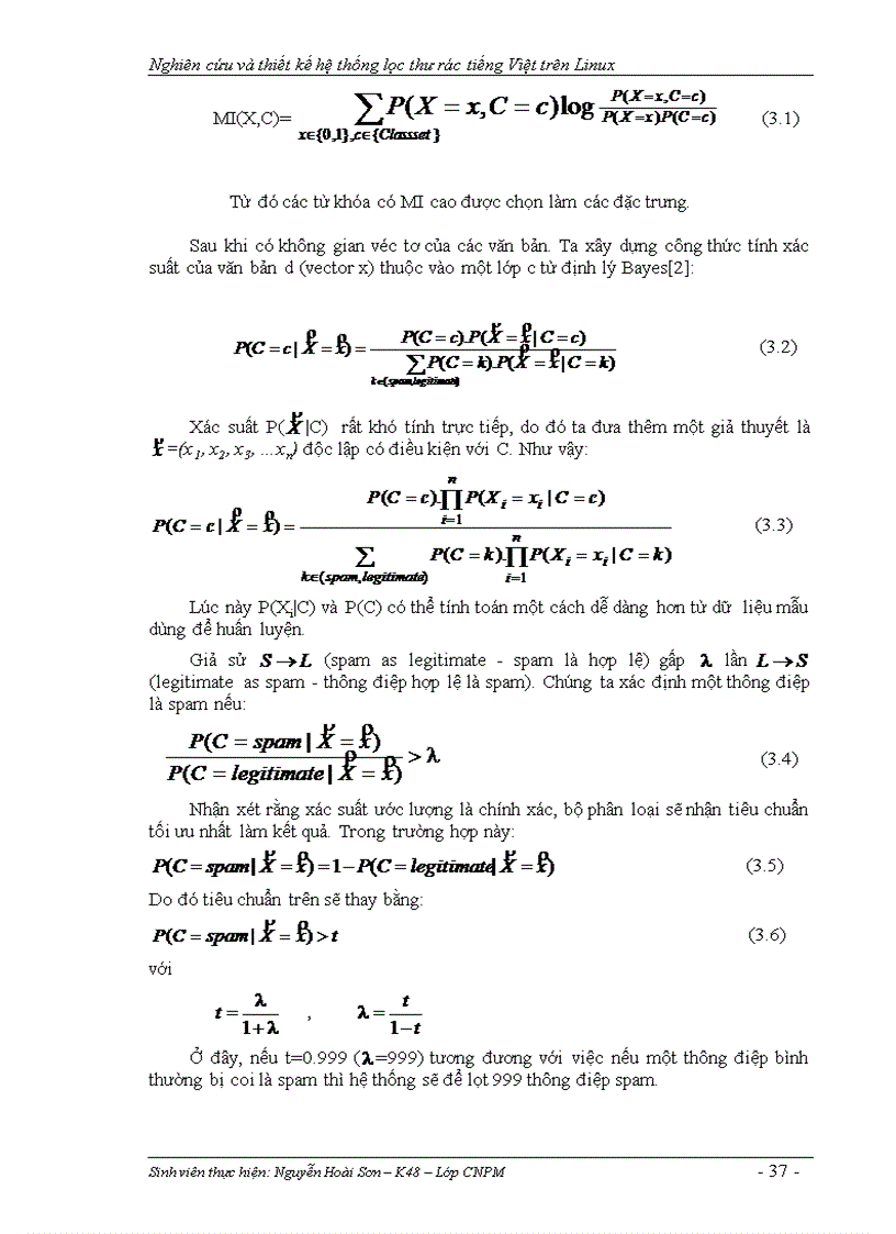 image for page Nghiên cứu và thiết kế hệ thống lọc thư rác tiếng Việt trên Linux