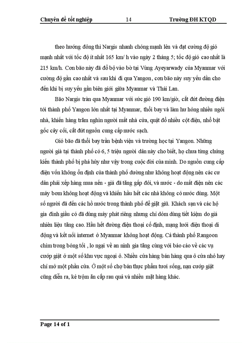 image for page Mô hình đánh giá thiệt hại kinh tế xã hội do bão và áp dụng cho trường hợp bão số 7 2008 tại huyện Diễn Châu Nghệ An 1