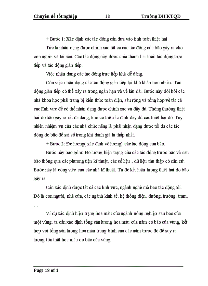 image for page Mô hình đánh giá thiệt hại kinh tế xã hội do bão và áp dụng cho trường hợp bão số 7 2008 tại huyện Diễn Châu Nghệ An 1